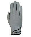 Roeckl Reithandschuh Comfort Cut Leder grau