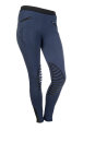 HKM Reitleggings Starlight Silikon Kniebesatz