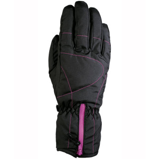 Roeckl Handschuh Westerland schwarz/pink 6,5