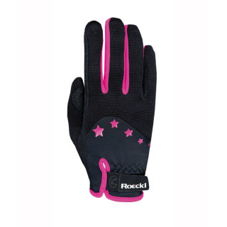 Roeckl Teens Handschuh Toronto schwarz/pink 8