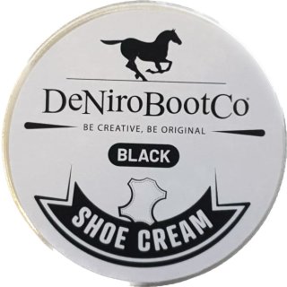 DeNiro Shoe Cream 50 ml schwarz