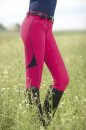 HKM Damen Reithose Neon Sports Team 3/4 Silikonbesatz
