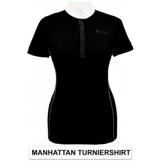 Esperado Damen Turniershirt Manhattan schwarz S