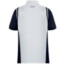 Harcour Techline Herren Turnier Polo Shirt Mabillon weiß-navy S