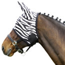 Euroriding Fliegenmaske Zebra schwarz/weiß
