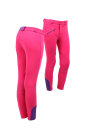QHP Kinder Reithose Stoffkniebesatz