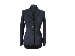 Equiline Damen Turniersakko Gait navy Piping Strass blue navy K B102 Gr. 34