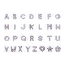 QHP wechselbare Buchstaben Unique silber L