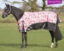 QHP Turnoutdecke Luxus mit Kreuzbegurtung 150 g