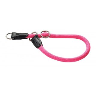 Hunter Dressurhalsung Freestyle Neon pink M-L 50 cm  10 mm