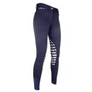 HKM Damen Reithose Soft Silikon Kniebesatz