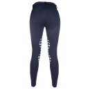 HKM Damen Reithose Soft Silikon Kniebesatz