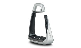 freejump Steigbügel Soft Up Classic Pearl silver/black