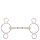 BR doppelt gebr. 3-Ringtrense Apple Mouth 18 mm