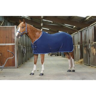 Riding World Polarfleece Abschwitzdecke mit Begurtung