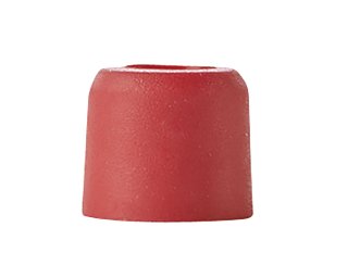 Hepp Verschlussstopfen M10 – 40 Stück, Gummi/Plastik, Rot, Zum Verschließen Von M10-Gewindelöchern, Z.B. Für Hufeisen