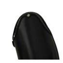 De Niro Lederstiefel Bellini brushed black, Top Rondine, Glitter black