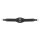 Kavalkade Memory-Foam Langgurt Comfort mit einseitigem Elastik schwarz 145 cm