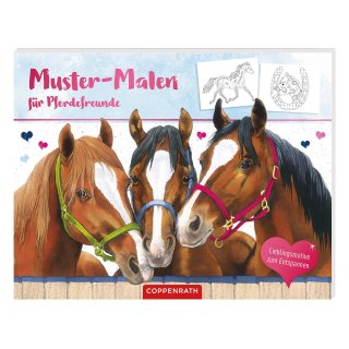 Coppenrath Buch Muster-Malen für Pferdefreunde