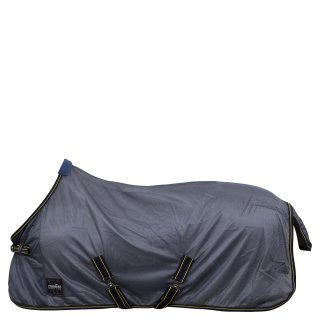 BR Premiere XS Fliegendecke mit Begurtung dark denim