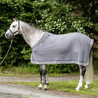 USG Fleece Abschwitzdecke Ponylove grau/marine