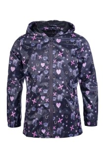 HKM Kinder Regenjacke Lola dunkellila