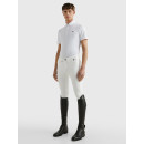 Tommy Hilfiger Equestrian Herren Polo Turniershirt Fresh Air Peformance optic white