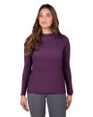 QHP Damen Sportshirt World Tour grape wine