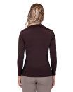 QHP Damen Thermoshirt Julin coffee