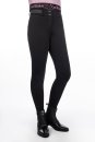 HKM Kinder Reithose Hailey Full Grip schwarz