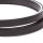 Kavalkade Kandaren-Lederzügel schmal 14 mm schwarz WB