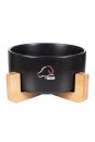 HKM Hundefressnapf Buddy Porzellan schwarz