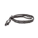 Kavalkade gummierte Zügel mit Doppelstegen 16 mm