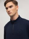 Tommy Hilfiger Equestrian Herren Sweatshirt Dallas 1/4 Zip desert sky