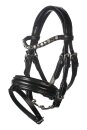 HKM Hobby Horsing Ledertrense schwarz