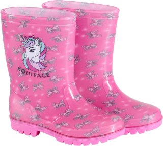 Equipage Gummistiefel Butterfly phlox pink
