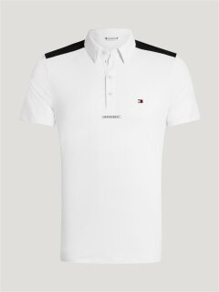 Tommy Hilfiger Equestrian Herren Turniershirt Hamilton optic white