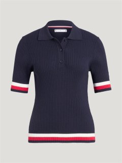 Tommy Hilfiger Equestrian Damen Polo Pullover Lenox