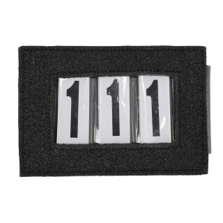 QHP Nummernhalter Clip Shine