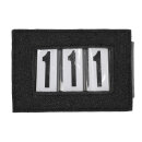 QHP Nummernhalter Clip Shine