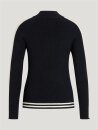 Tommy Hilfiger Equestrian Damen Sweater Carol 1/4 Zip...