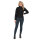 QHP Damen Pullover mit halbem Reißverschluss Teddie schwarz