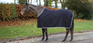 Bucas Decke Emerald Wool Rug navy