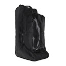 QHP Combi Reitstiefel-Helmtasche Croco