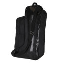 QHP Combi Reitstiefel-Helmtasche Croco