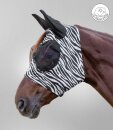 Waldhausen Fliegenmaske Puck Zebra schwarz/weiß