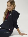 Tommy Hilfiger Equestrian Kinder Hoodie Logo Laguna desert sky