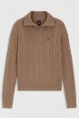 Boss Equestrian Damen Strickpullover Ella Zip Troyer