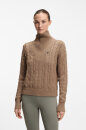 Boss Equestrian Damen Strickpullover Ella Zip Troyer