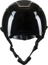 Equipage Reithelm Mips Guardian Glossy Glitter Top schwarz glänzend